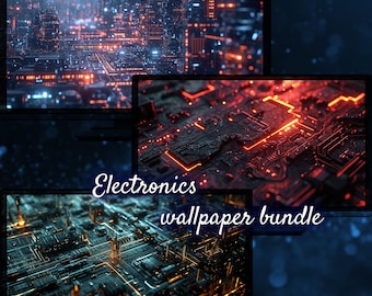 Technology Circuit Computer Background, Futuristic Desktop Background, Futurism Wallpaper for Desktop, Robot Electronics Desktop Wallpapers
