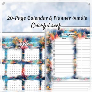 Happy Planner Seiten, Wochenplaner Einlagen für Happy Planner, Jahreskalender, Big Mini A4 A5 Letter, Hoch- und Querformat, Wichtige Termine