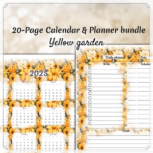 Happy Planner Seiten, Wochenplaner Einlagen für Happy Planner, Jahreskalender, Big Mini A4 A5 Letter, Hoch- und Querformat, Wichtige Termine