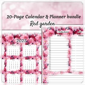 Happy Planner Seiten, Wochenplaner Einlagen für Happy Planner, Jahreskalender, Big Mini A4 A5 Letter, Hoch- und Querformat, Wichtige Termine