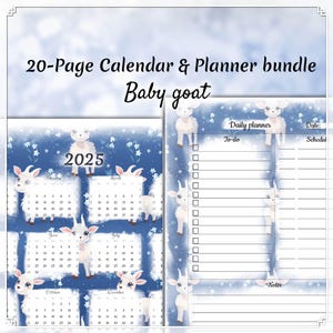 Happy Planner Seiten, Wochenplaner Einlagen für Happy Planner, Jahreskalender, Big Mini A4 A5 Letter, Hoch- und Querformat, Wichtige Termine