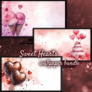 Romantic Love, Cute Desktop Background, Sweet Minimalist Wallpapers, Valentines Day Desktop, Heart Romance, Romantic Background for Desktop