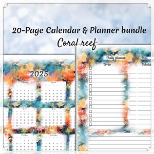 Happy Planner Seiten, Wochenplaner Einlagen für Happy Planner, Jahreskalender, Big Mini A4 A5 Letter, Hoch- und Querformat, Wichtige Termine