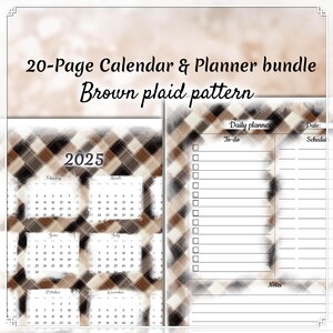 Happy Planner Seiten, Wochenplaner Einlagen für Happy Planner, Jahreskalender, Big Mini A4 A5 Letter, Hoch- und Querformat, Wichtige Termine