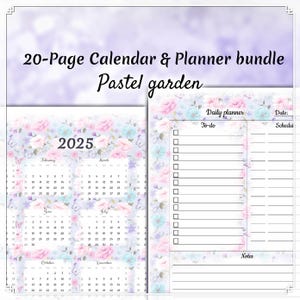 Happy Planner Seiten, Wochenplaner Einlagen für Happy Planner, Jahreskalender, Big Mini A4 A5 Letter, Hoch- und Querformat, Wichtige Termine