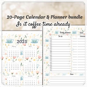 Happy Planner Seiten, Wochenplaner Einlagen für Happy Planner, Jahreskalender, Big Mini A4 A5 Letter, Hoch- und Querformat, Wichtige Termine