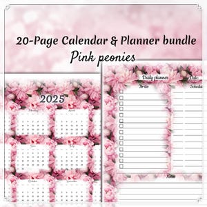 Happy Planner Seiten, Wochenplaner Einlagen für Happy Planner, Jahreskalender, Big Mini A4 A5 Letter, Hoch- und Querformat, Wichtige Termine