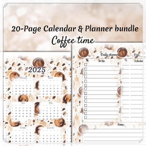 Happy Planner Seiten, Wochenplaner Einlagen für Happy Planner, Jahreskalender, Big Mini A4 A5 Letter, Hoch- und Querformat, Wichtige Termine