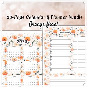 Happy Planner Seiten, Wochenplaner Einlagen für Happy Planner, Jahreskalender, Big Mini A4 A5 Letter, Hoch- und Querformat, Wichtige Termine