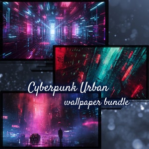 Futuristic City Background, Cyberpunk Desktop Background, Dystopian Wallpaper for Desktop, Aesthetic Desktop Wallpapers, Urban Wallpaper