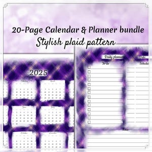 Happy Planner Seiten, Wochenplaner Einlagen für Happy Planner, Jahreskalender, Big Mini A4 A5 Letter, Hoch- und Querformat, Wichtige Termine