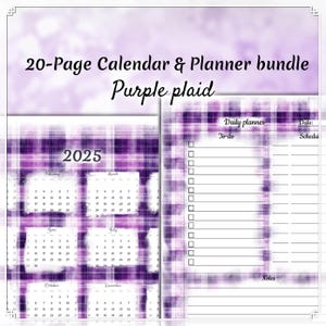 Happy Planner Seiten, Wochenplaner Einlagen für Happy Planner, Jahreskalender, Big Mini A4 A5 Letter, Hoch- und Querformat, Wichtige Termine