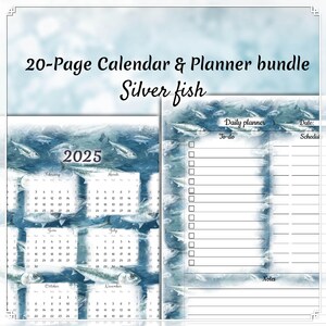 Happy Planner Seiten, Wochenplaner Einlagen für Happy Planner, Jahreskalender, Big Mini A4 A5 Letter, Hoch- und Querformat, Wichtige Termine