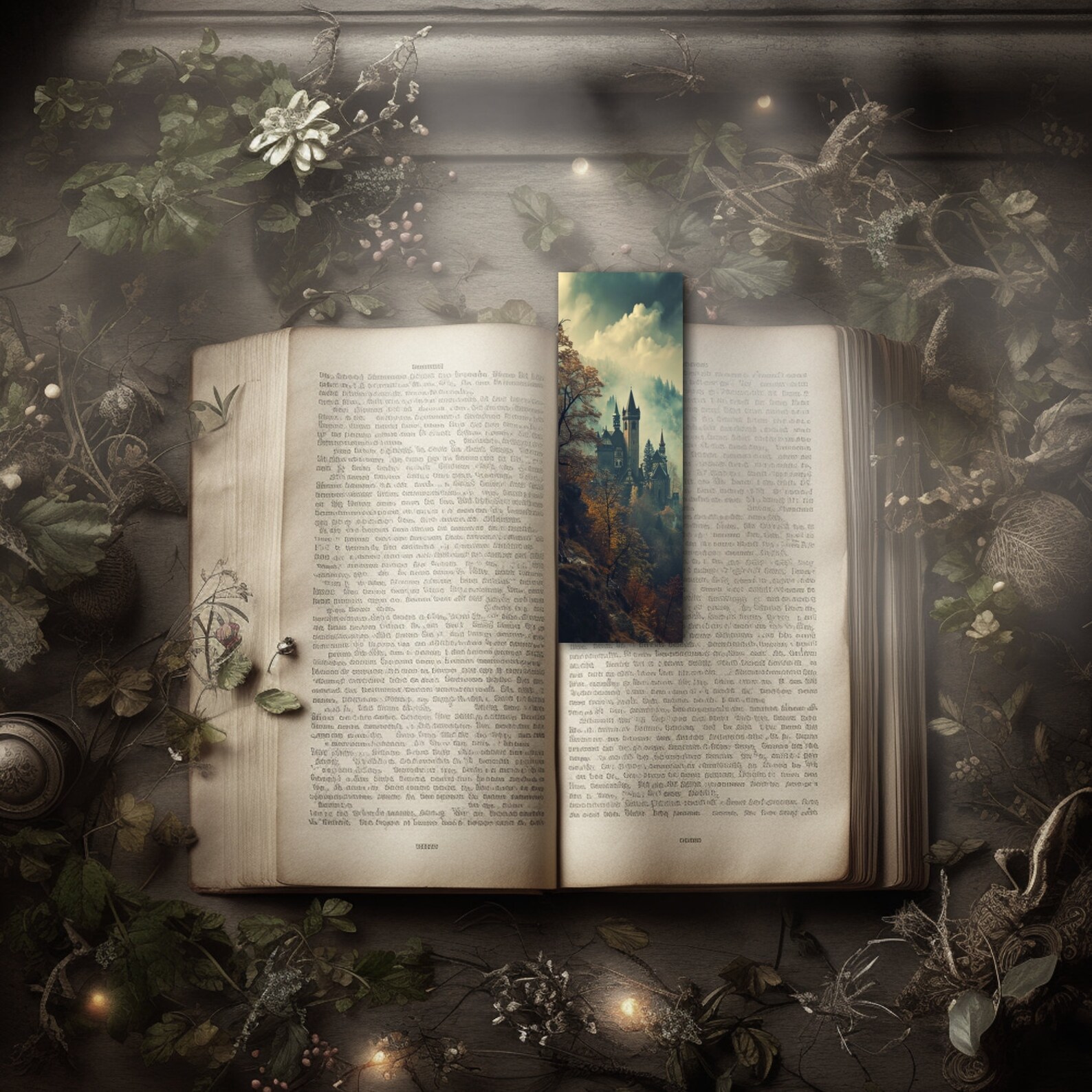 Printable Bookmark Set, Digital Bookmarks, Instant Download, Medieval ...