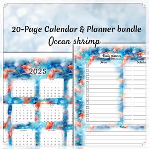 Happy Planner Seiten, Wochenplaner Einlagen für Happy Planner, Jahreskalender, Big Mini A4 A5 Letter, Hoch- und Querformat, Wichtige Termine