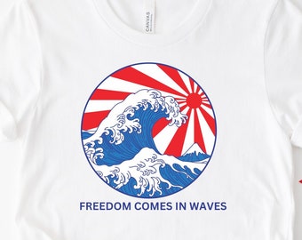 Vote Blue Wave T-Shirt: Liberal Social Justice Gift