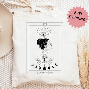 La Chingona Tote Bag: Latina Empowered Design