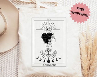 La Chingona Tote Bag: Latina Empowered Design