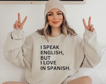 Spanish Love Shirt, Latina Shirt, Latina Power, Spanish Valentines Day, Mexican Shirt, Bilingual Teacher, Chingona Shirt, Latina AF,