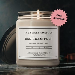 Bar Exam Prep Gift for Law School Graduate Gift for Law School Grad Bar ...