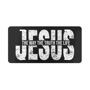 Christian Vanity Plate: Inspirational Car Decor, Religious Gift, Jesus Plate, Faith-Based Accessory, Personalized License Plate