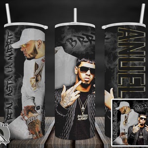 Anuel AA 20oz Tumbler Wrap