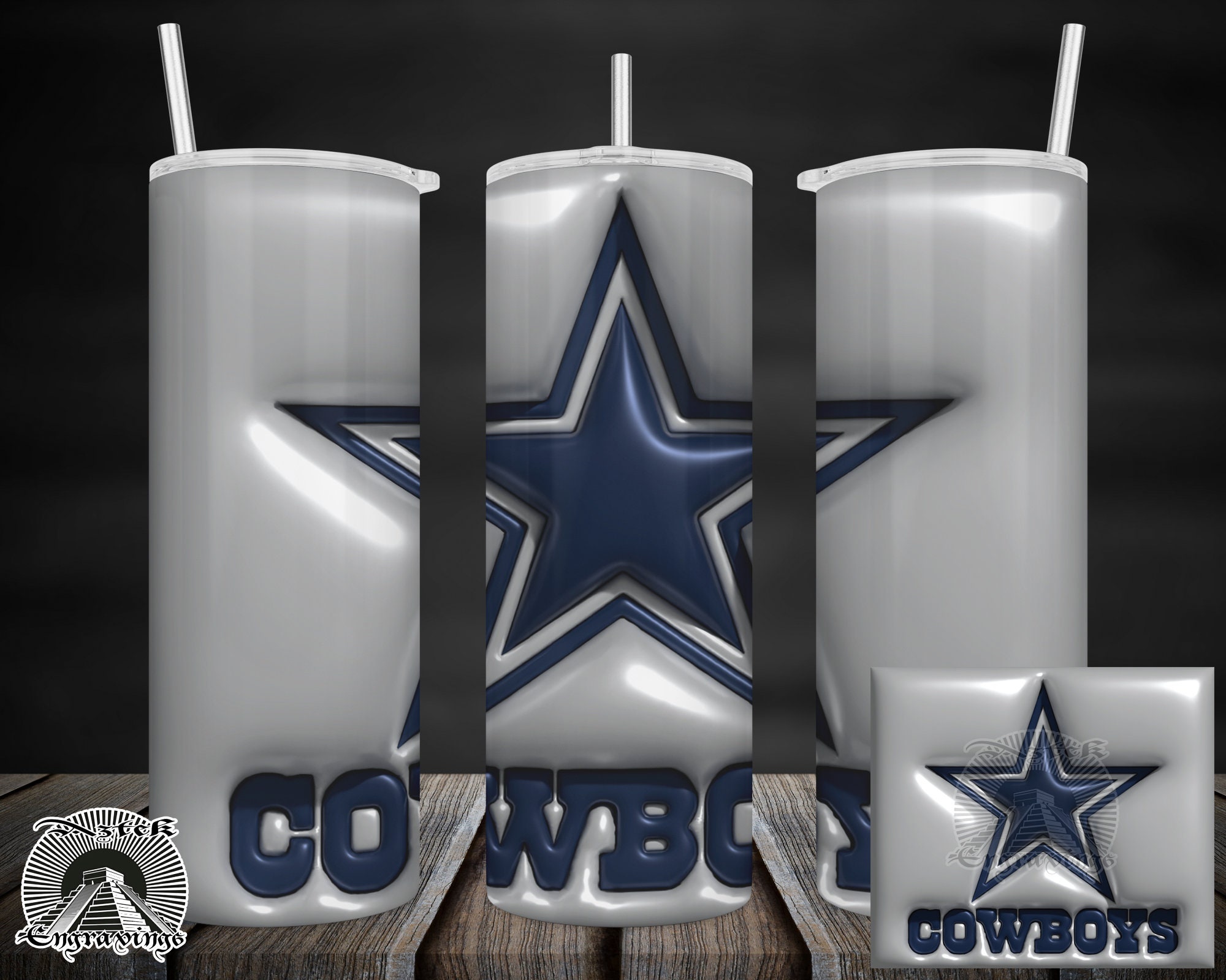 OSU Cowboys Splatter 40oz Tumbler Wrap Digital Download