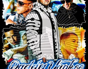 Daddy Yankee | Sublimation File | Digital Download