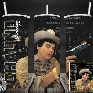 Chalino Sanchez 20oz Tumbler Wrap