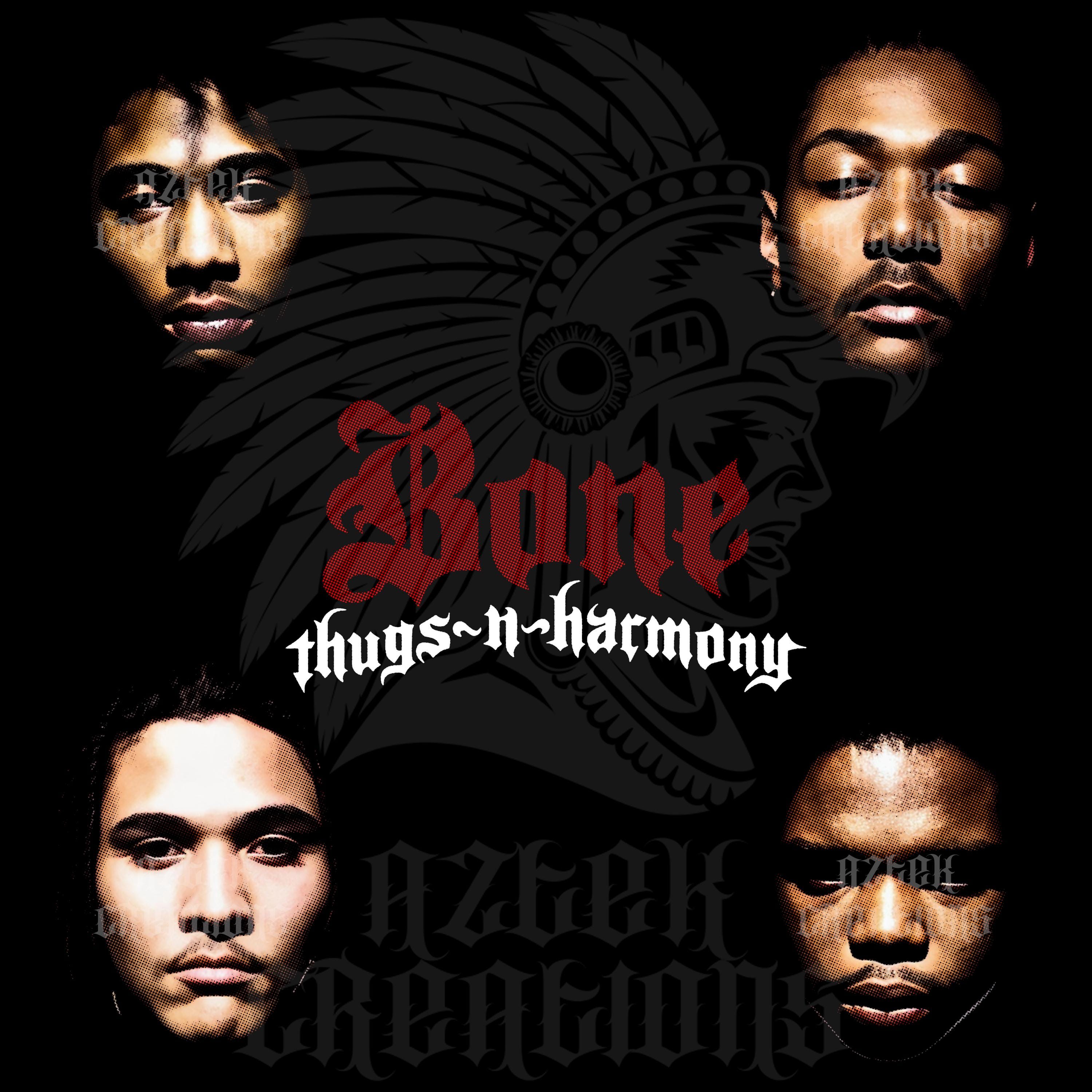Bone Thugs N Harmony | Halftone File | Digital Download - Etsy Bone Thugs N Harmony | Halftone File | Digital Download - Etsy