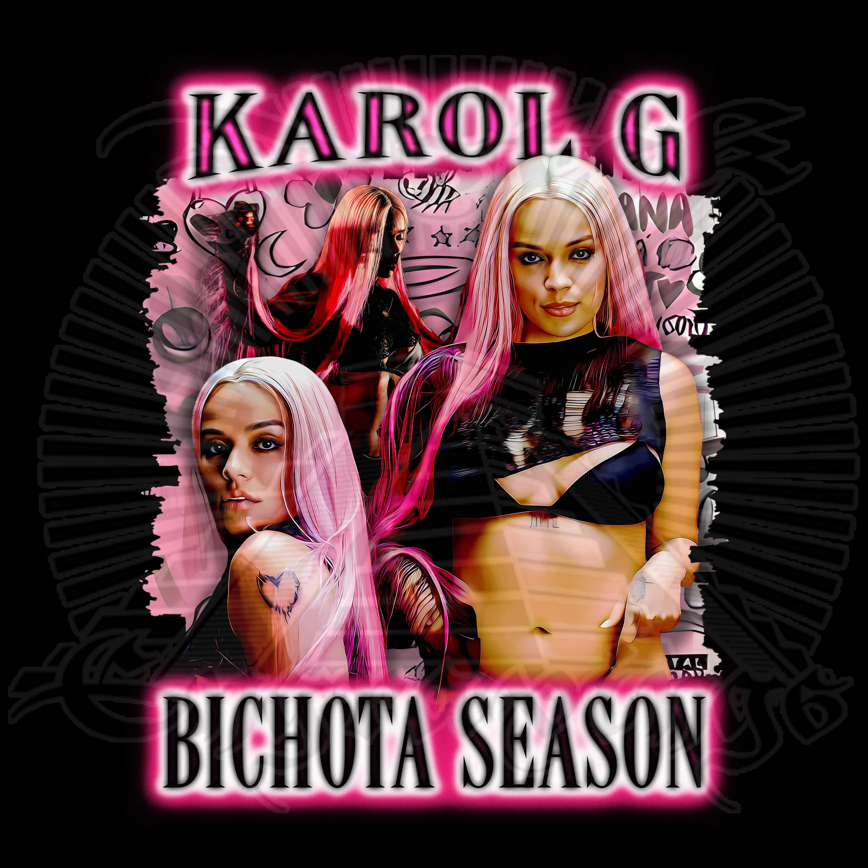 Karol G Bichota Season Sublimation File Digital Download Etsy