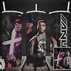 Anuel AA | 20oz Tumbler Wrap | Instant Download