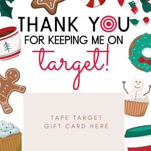 ターゲットギフトカードホルダーデジタルダウンロードクリスマス