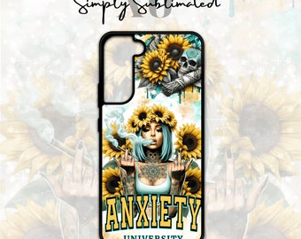 Anxiety University phonecase, phonecase, sublimation phonecase