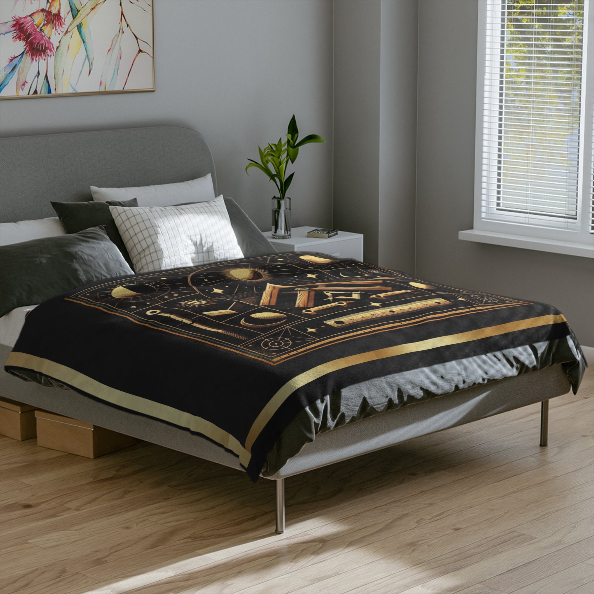 Freemason Masonic Blanket