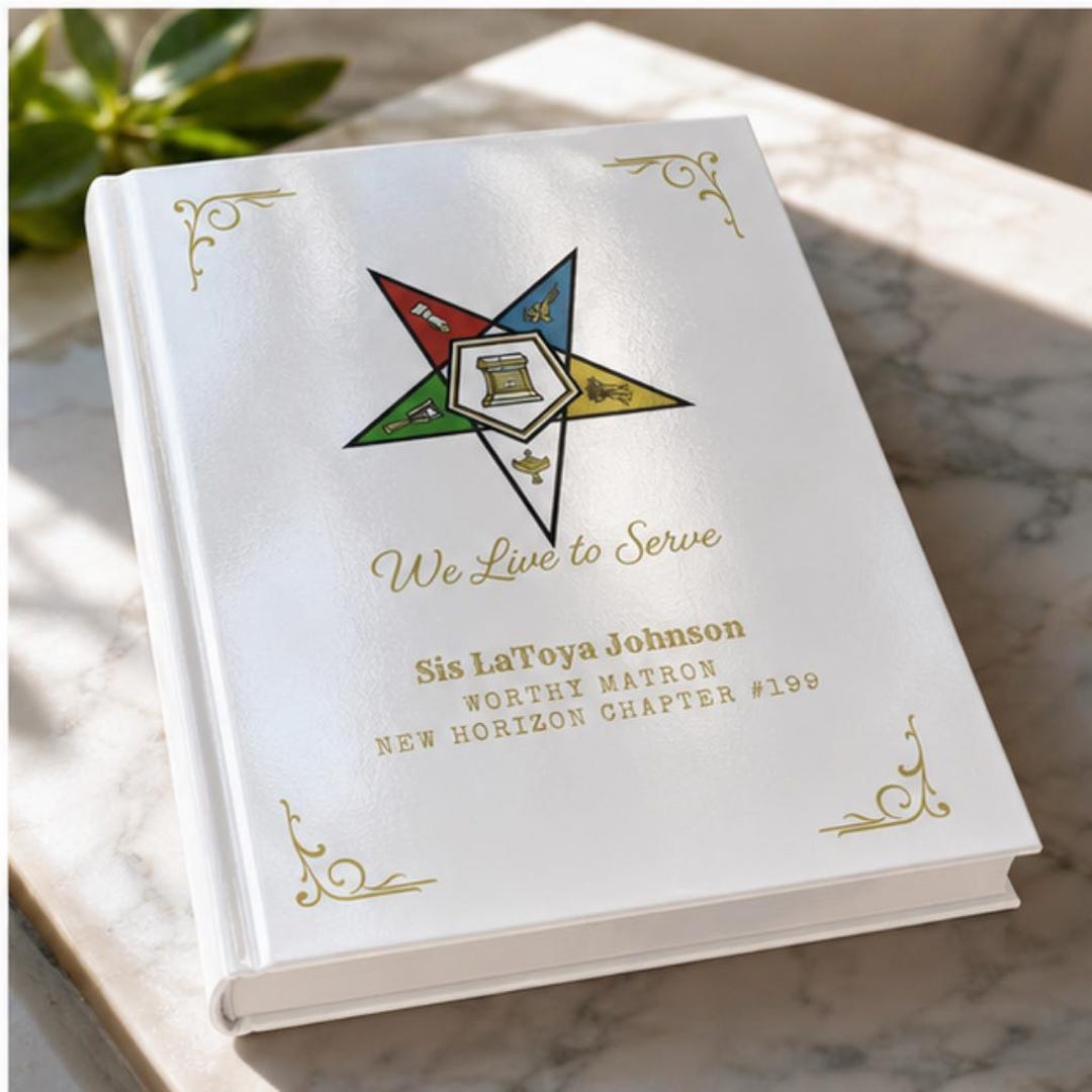 Oes Secretary Forms.pdf Personalized OES Officer Planner, Order of the Eastern Star Planning ...