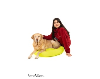 Brave Paws Fluffy Donut Cat and Dog Bed