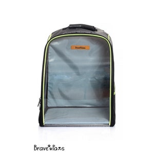 Brave Paws Transparent Breathable Bubble Pet Carrier Backpack