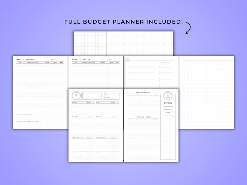 Planner Includes The Happy Planner® COMPLETE LAYOUT COLLECTION 'classic (7 X 9.25 In ...