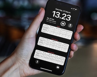 Fondo de pantalla de teoría musical para iPhone (descarga digital)