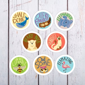 Student Reward Stickers (8-pack)