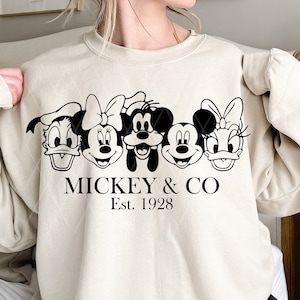 Mickeyy y sus amigos Svg Png Descarga instantánea Diseño imprimible Svg para Cricut Archivo de corte Archivo de corte de vinilo