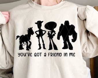 Hai un amico in me SVG, Toy Story SVG, Andy Woody Buzz Lightyear SVG, Personalizza regalo Svg, File di taglio in vinile, Svg, Dxf, File di progettazione Png