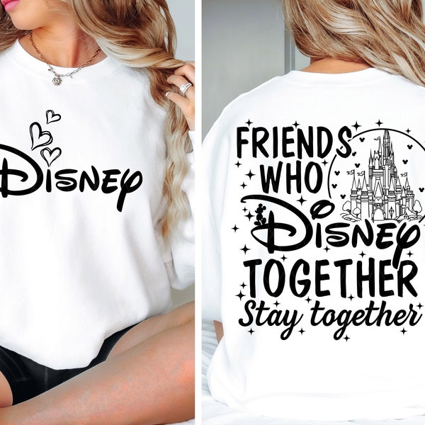 Friends Stay Together Bundle Svg, Friends Trip Svg, Family Trip Svg, Magical Castle Svg, Making Memories Together Svg, Friend Trip Svg