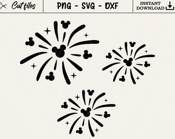 Mouse Fireworks T-shirt SVG, Birthday t-Shirt Svg, Disneyland World Svg, Mickey shirt svg, cricut cut file
