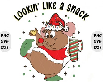Lookin&#39; Like A Snack Gus Christmas SVG, Christmas Svg, Christmas Character Svg, Princess Christmas Svg, Christmas Svg, Funny Christmas Svg