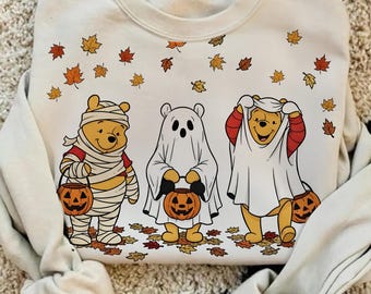 Retro Halloween Shirt PNG, Halloween Ghost Png, Spooky Vibes Png, Trick Or Treat Png, Fall Png Design, Halloween Shirt Png, Digital Download