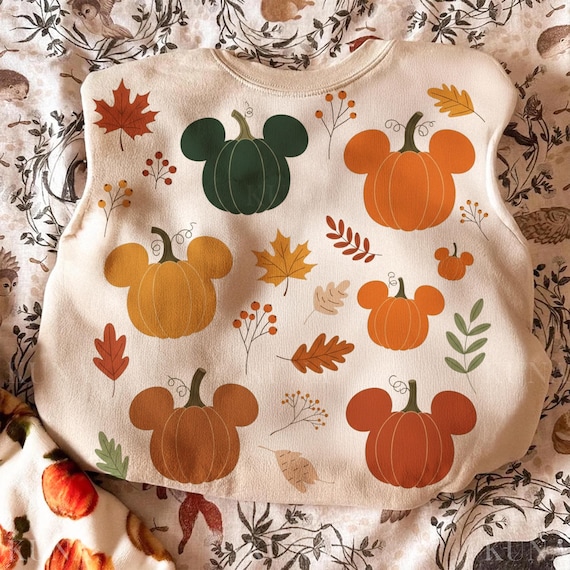 Retro Fall Pumpkin Mickey PNG,  Fall Pumpkin png, Autumn png, Fall Girly png, Fall Sublimation, Tis the season, Pumpkin png