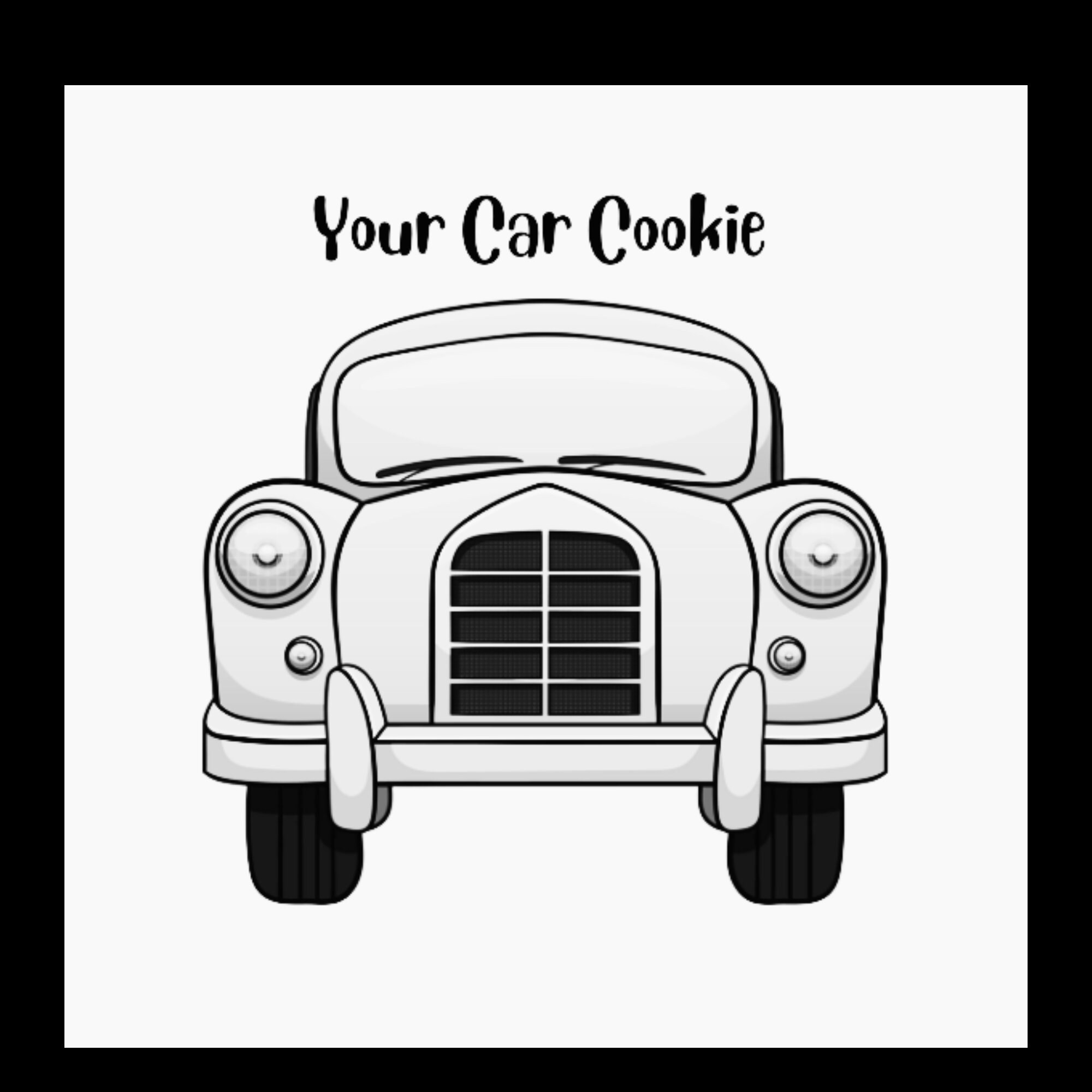 Biscuit Cookie Pattern Print Pet Car Seat Cover