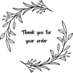 Munbyn thank you digital label for small businesses